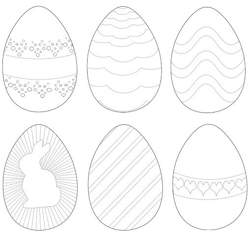 Макет пасхального яйца