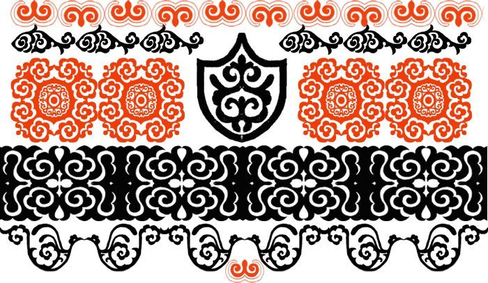 Орнамент народа нанайцы