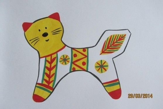 Филимоновская, Дымковская, Каргопольская роспись