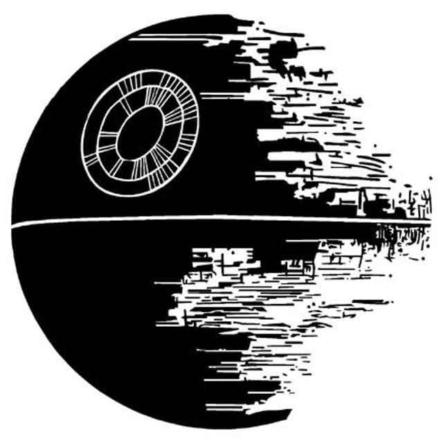 Звезда смерти тату эскиз