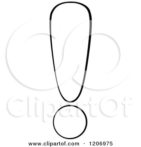 Красивый восклицательный знак