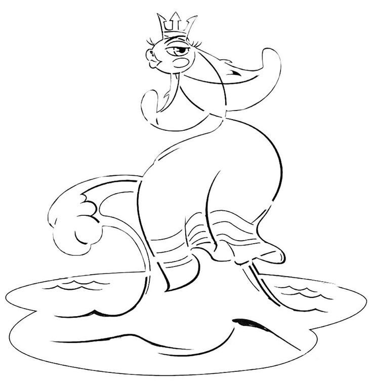 Раскраски из сказок Пушкина