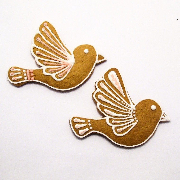 Печенье в виде птичек