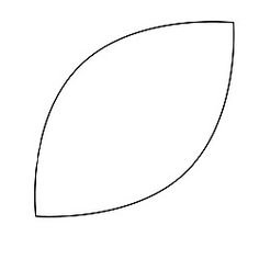 Лепесток ромашки раскраска