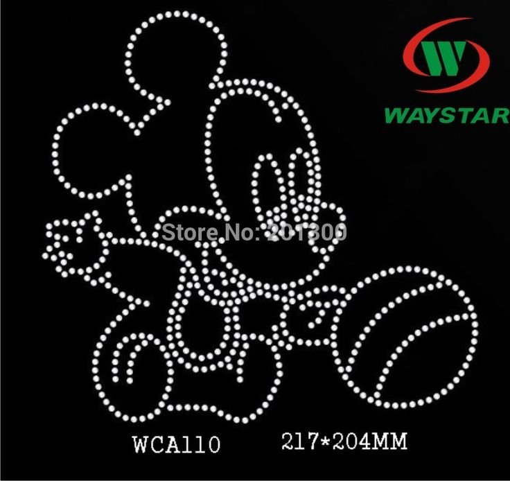 Трафареты для страз