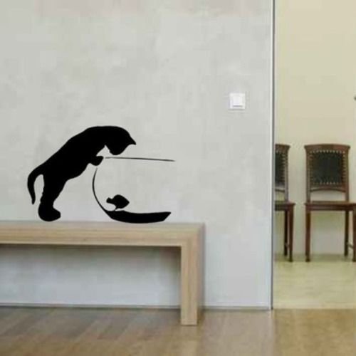 Трафареты кошек для декора