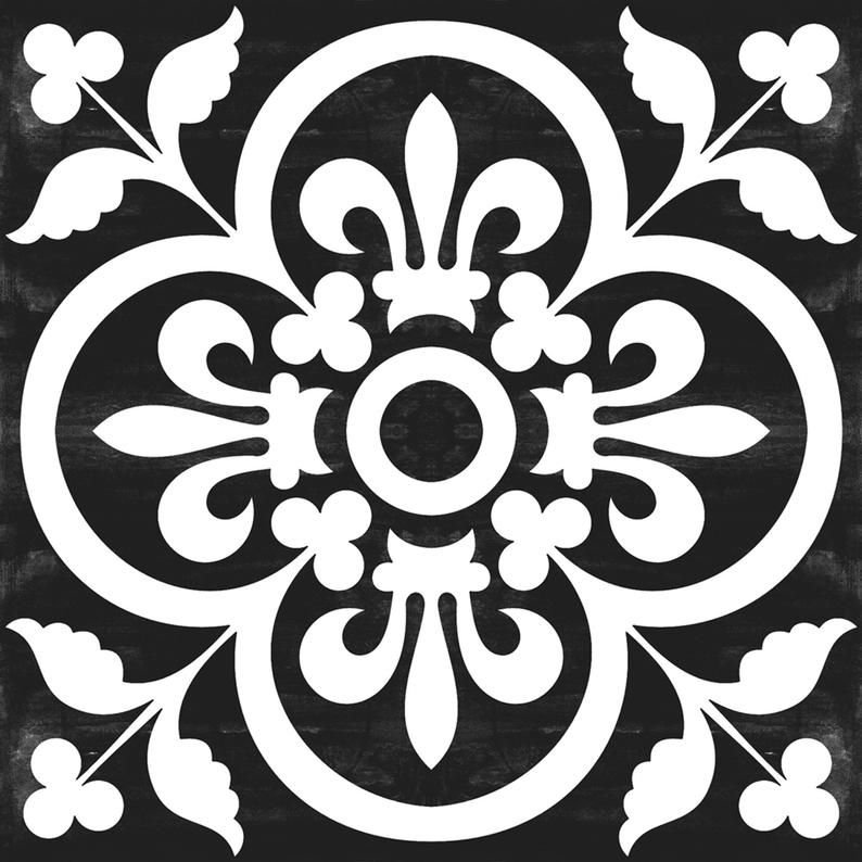 Трафарет для напольной плитки