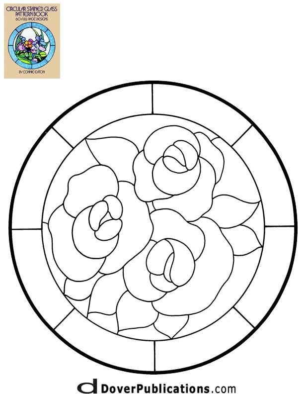 Витраж шаблон