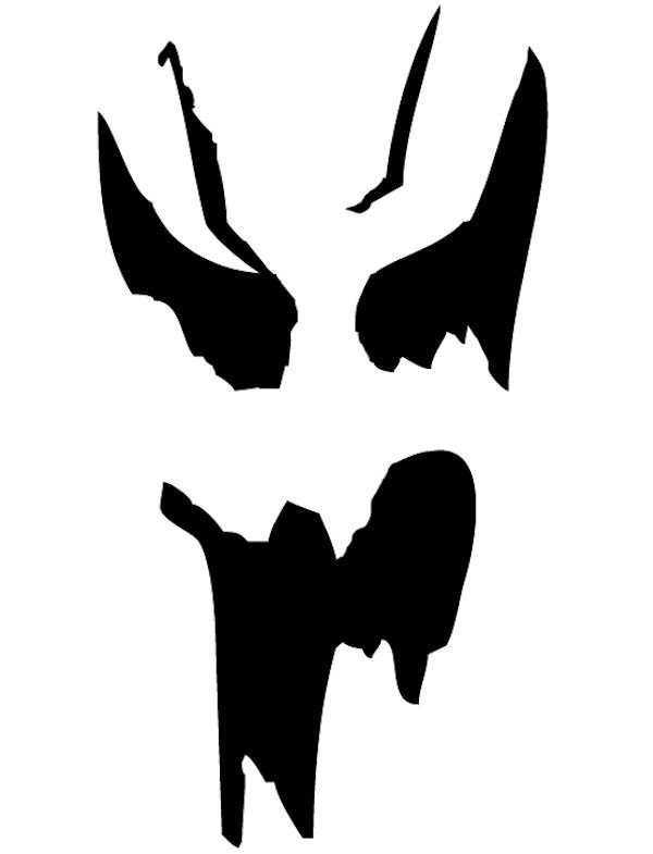 Трафарет ужасы