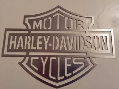 Трафарет лого Харлей Дэвидсон