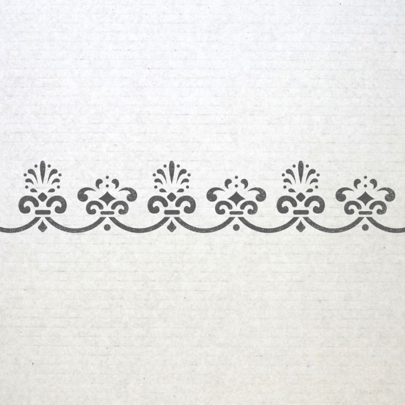 Узор бордюр для трафарета
