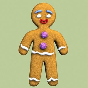 Пряничный человечек из Шрека
