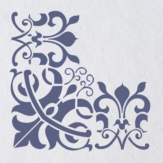 Трафарет для отделки