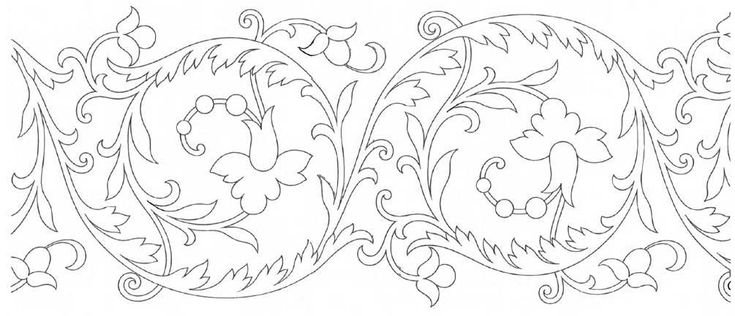 Орнамент роспись