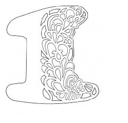 Ажурные цифры