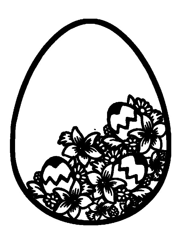 Трафареты для декора пасхальных яиц