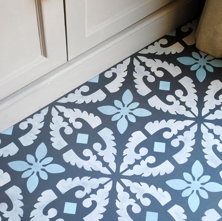 Трафарет для покраски плитки