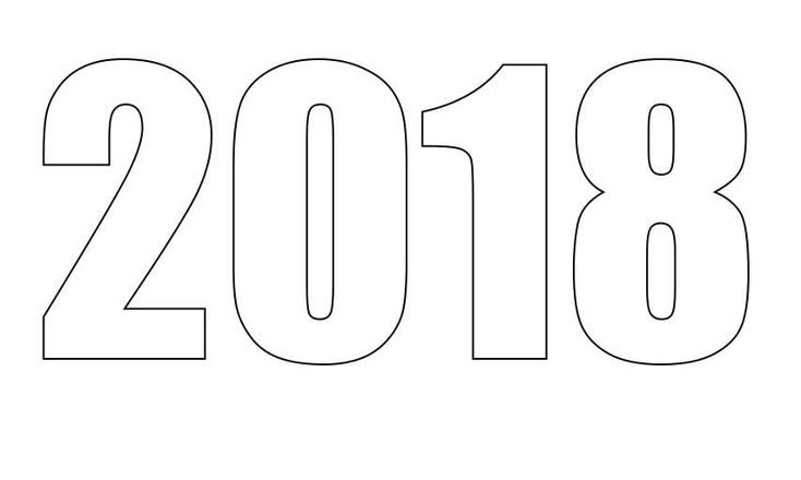 Цифры трафарет для вырезания