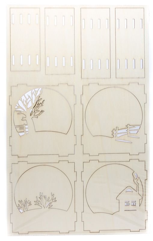 Бумажный куб туннель