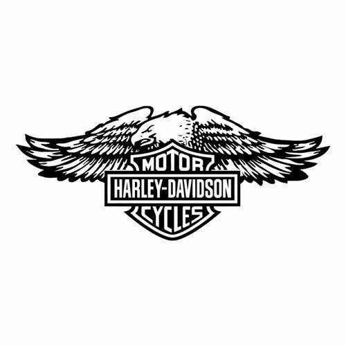 Эмблема Harley Davidson вектор