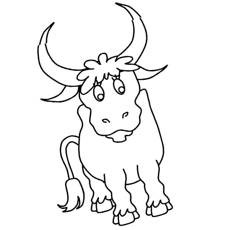 Шаблон быка