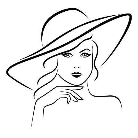 Девушка в шляпе