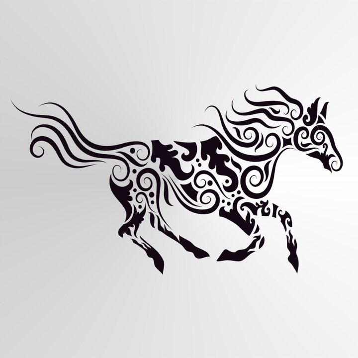 Наклейки лошади