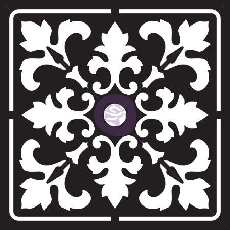 Трафарет плитки для бетона