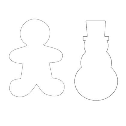 Трафареты для имбирных пряников