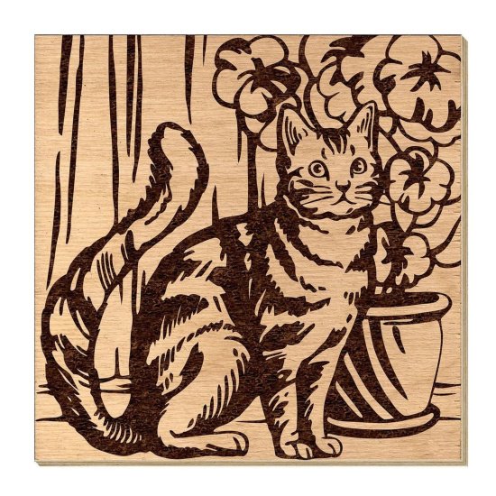 кошка для выжигания