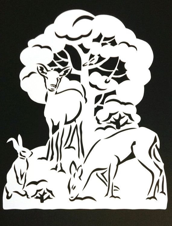 Художественное вырезание из бумаги