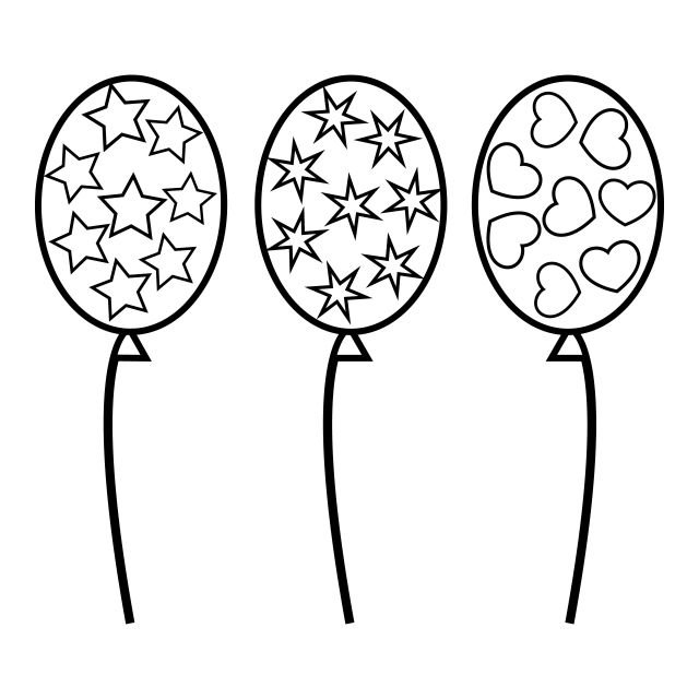 Шарик шаблон