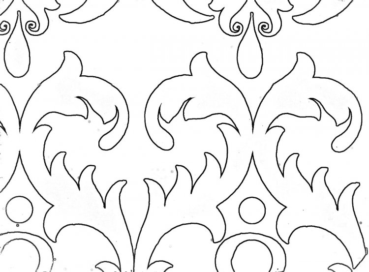 Трафареты для вырезания из бумаги узоры