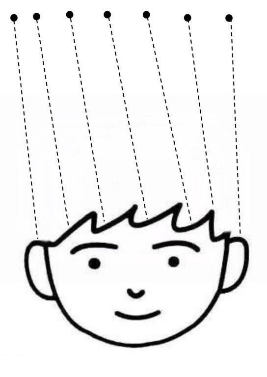 Учимся вырезать ножницами волосы