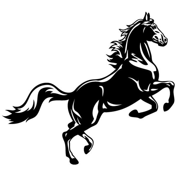 Векторное изображение лошади