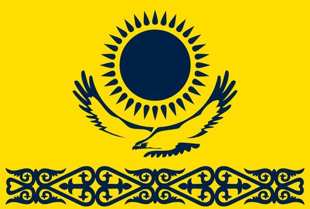 Флаг Казахстана 1992