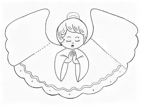 Ангел поделка для детей