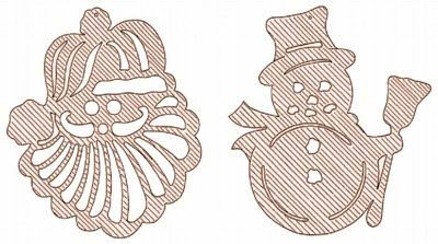Чертежи новогодних игрушек для выпиливания лобзиком из фанеры