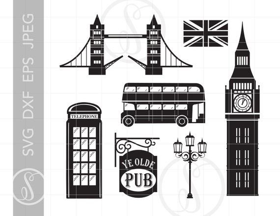 Векторное изображение Лондона