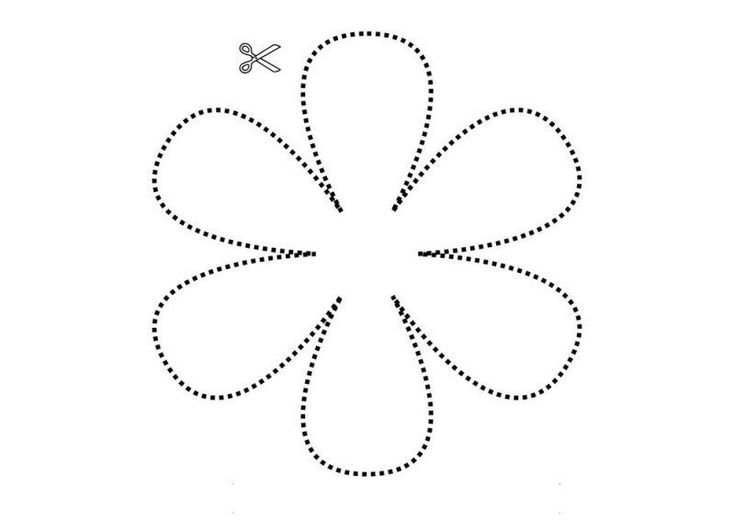 Трафареты для вырезания для малышей