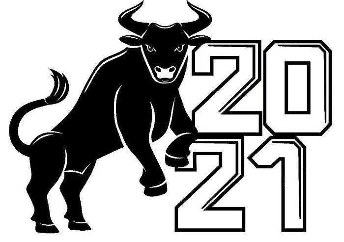 Бык трафарет для вырезания