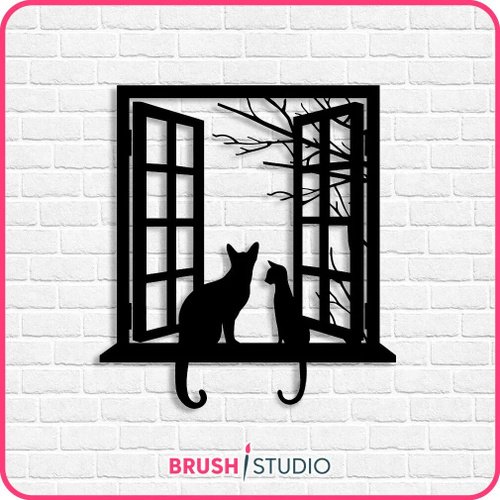 Силуэт в окне