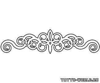 Восточные орнаменты эскиз