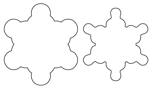 Шаблоны для новогодних пряников