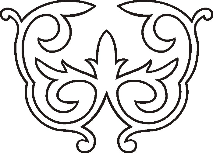 Казахские узоры и орнаменты