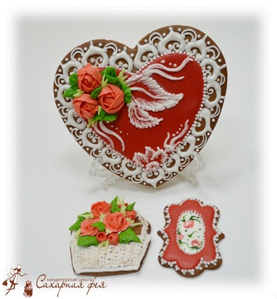 Роспись пряников айсингом