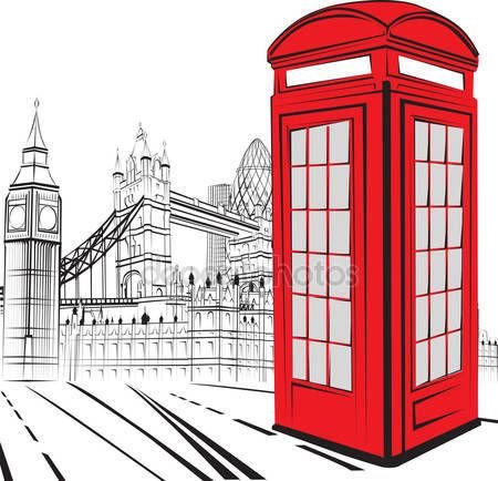 Англия рисунки