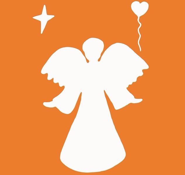 Ангелочки трафареты для вырезания