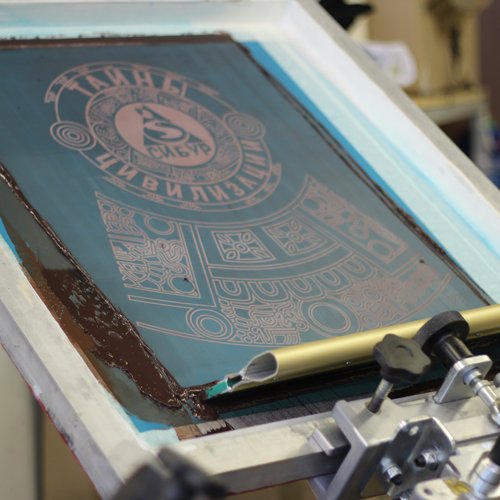 Трафарет для шелкографии