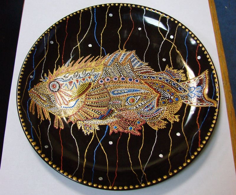 Кельтма точечная роспись